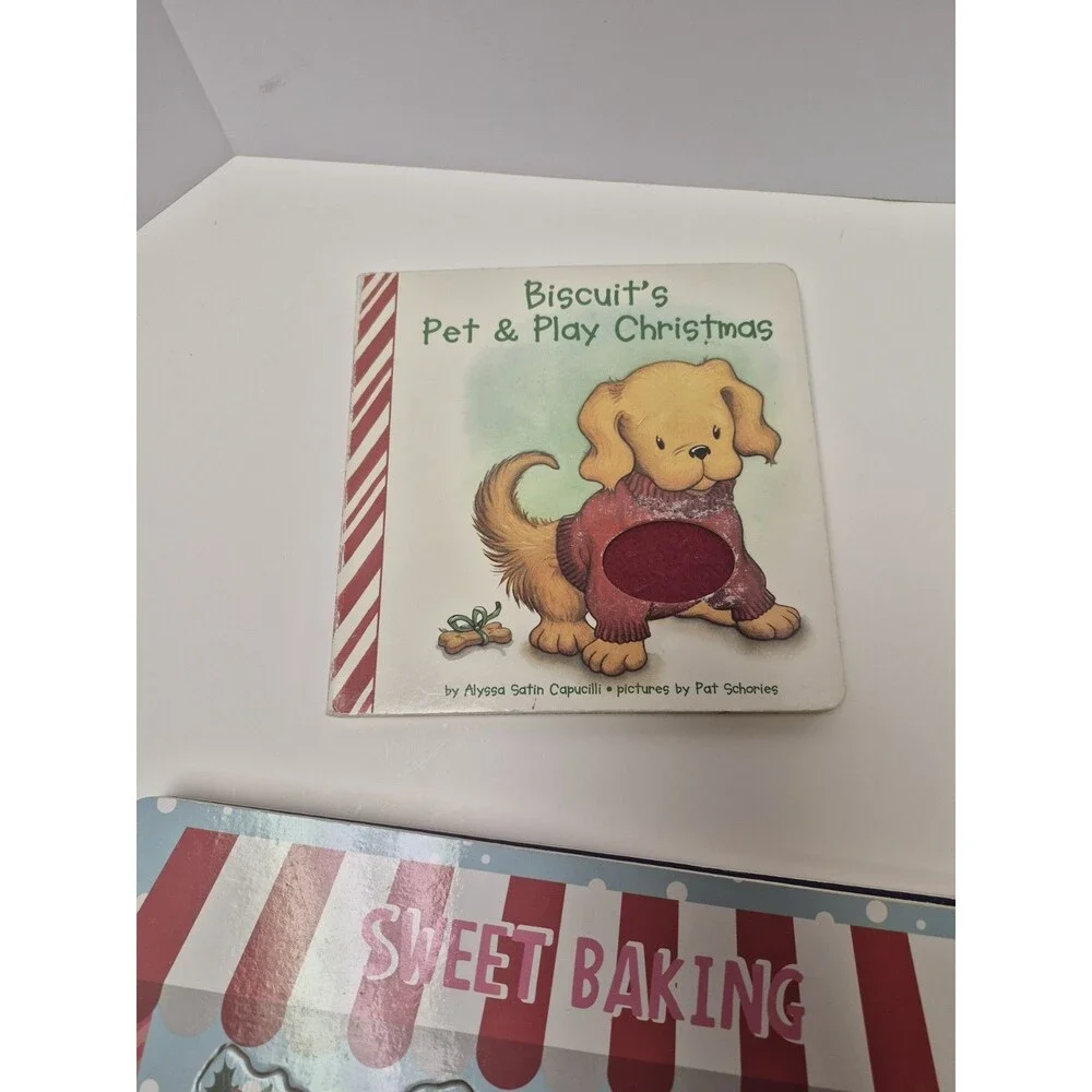 Childrens Christmas Puzzels (Two) Plush Christmas Puppy BOARD BOOK